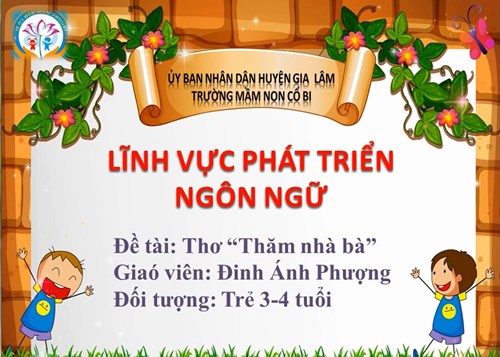 Thơ: Thăm nhà bà - MGB